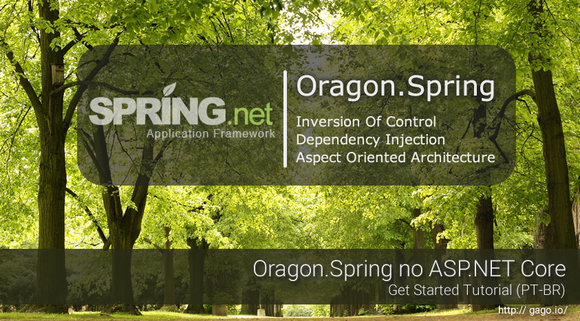 Oragon.Spring no ASP.NET Core – Get Started Tutorial (PT-BR)