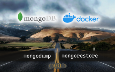 MongoDump e MongoRestore com Docker