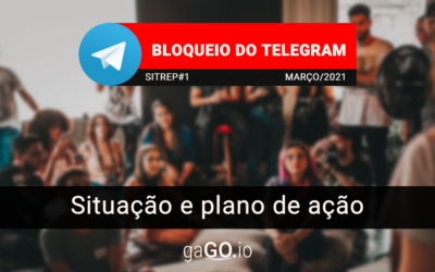 Bloqueio do Telegram – SITREP 01 – Situação e Plano de ação