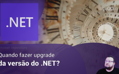 Quando fazer upgrade da minha aplicação .NET?