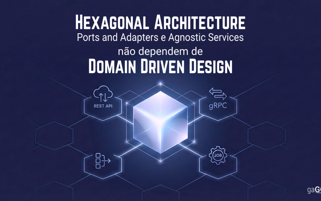 Agnostic Services, Hexagonal Architecture SEM DDD